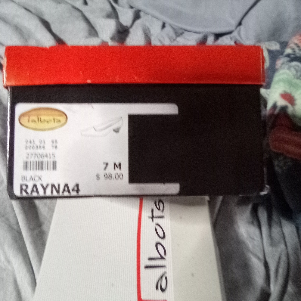 Talbots Black Rayna4 Footwear